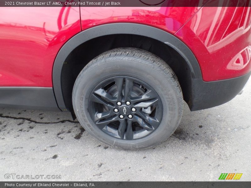 Cherry Red Tintcoat / Jet Black 2021 Chevrolet Blazer LT AWD