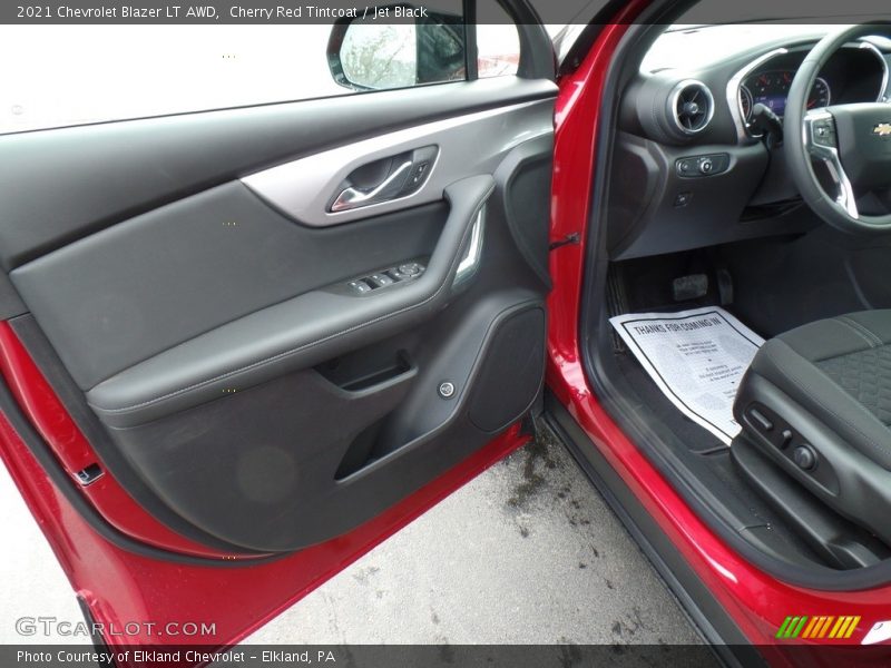 Cherry Red Tintcoat / Jet Black 2021 Chevrolet Blazer LT AWD