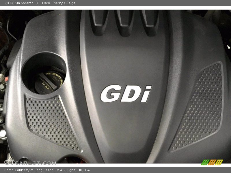 Dark Cherry / Beige 2014 Kia Sorento LX
