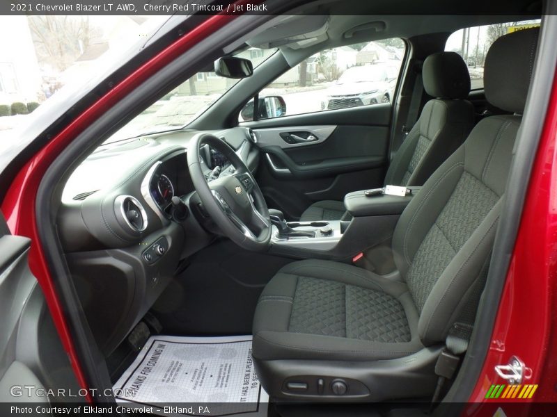 Front Seat of 2021 Blazer LT AWD