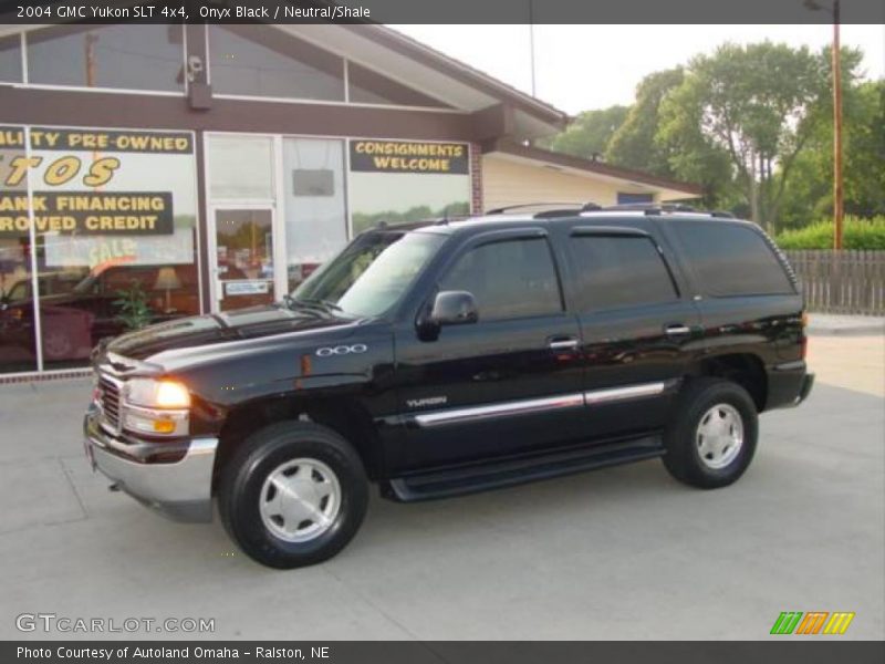 Onyx Black / Neutral/Shale 2004 GMC Yukon SLT 4x4