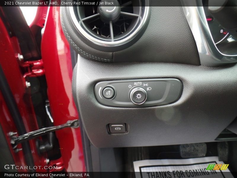 Controls of 2021 Blazer LT AWD