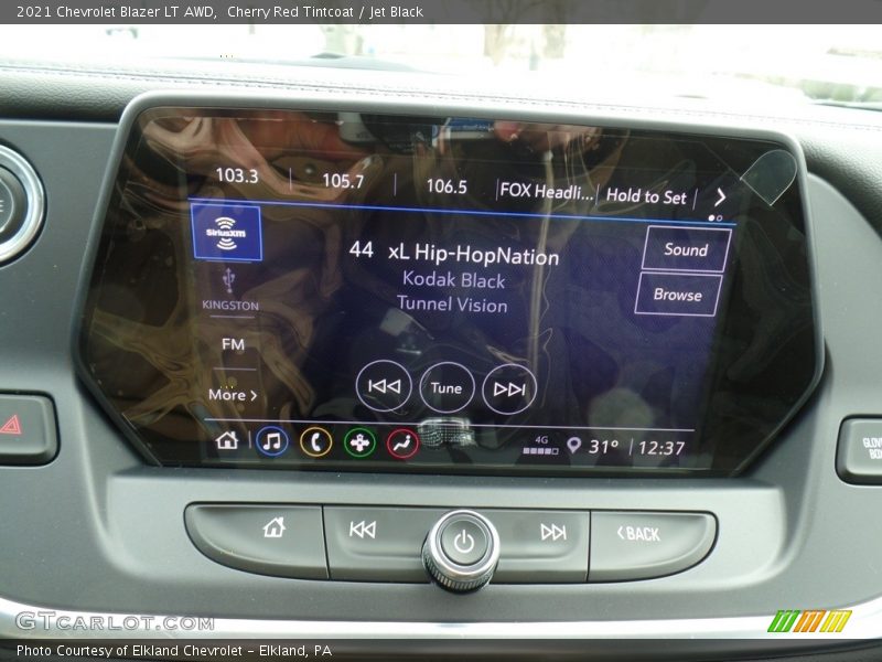 Controls of 2021 Blazer LT AWD
