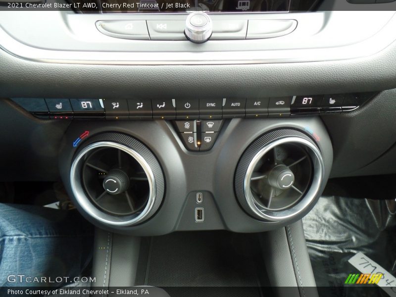 Controls of 2021 Blazer LT AWD