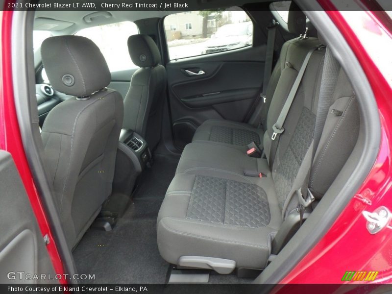 Rear Seat of 2021 Blazer LT AWD