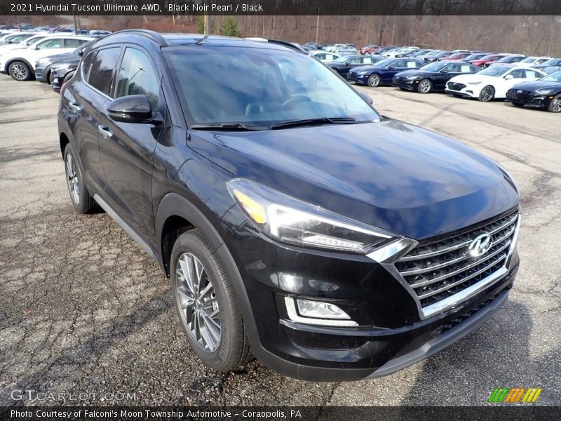 Black Noir Pearl / Black 2021 Hyundai Tucson Ulitimate AWD