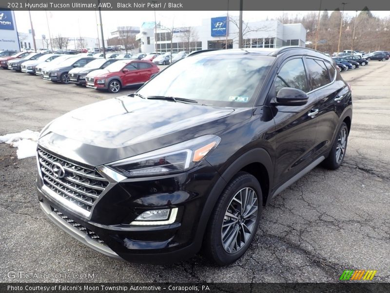 Black Noir Pearl / Black 2021 Hyundai Tucson Ulitimate AWD