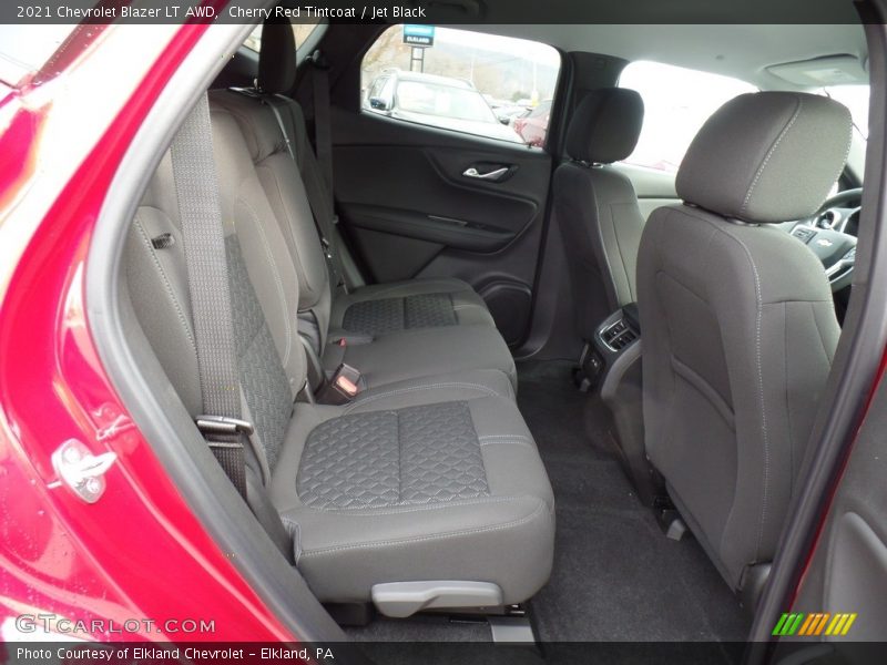 Rear Seat of 2021 Blazer LT AWD