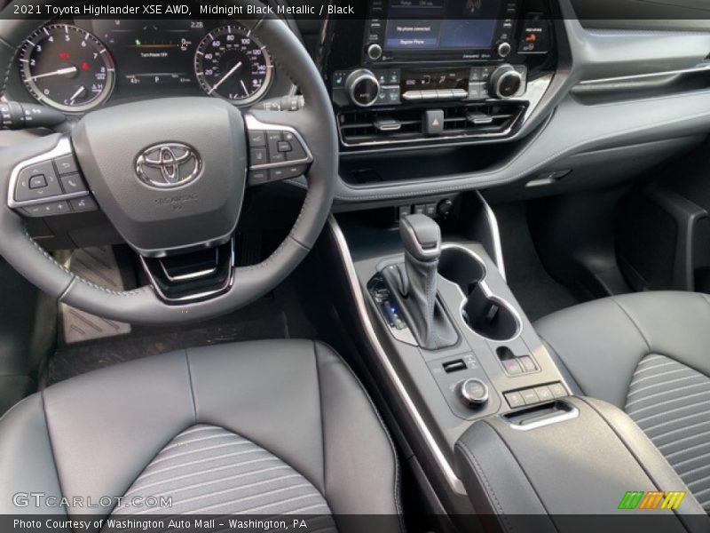 Controls of 2021 Highlander XSE AWD