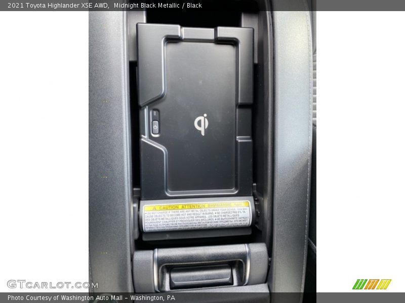 Midnight Black Metallic / Black 2021 Toyota Highlander XSE AWD