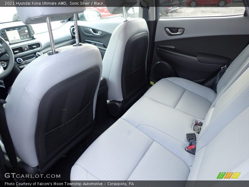 Rear Seat of 2021 Kona Ultimate AWD