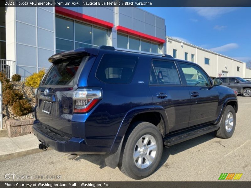 Nautical Blue Metallic / Black/Graphite 2021 Toyota 4Runner SR5 Premium 4x4