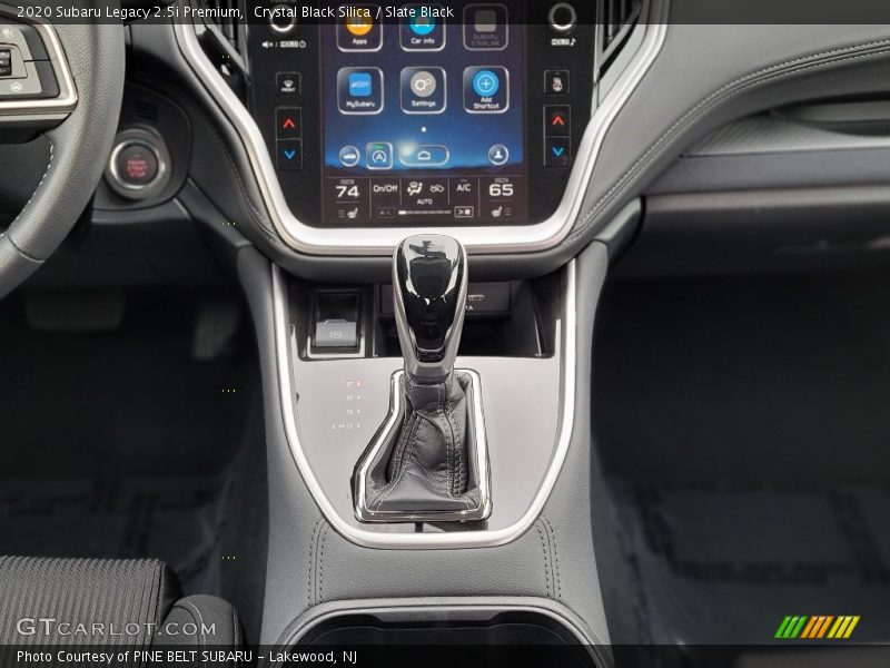 Crystal Black Silica / Slate Black 2020 Subaru Legacy 2.5i Premium