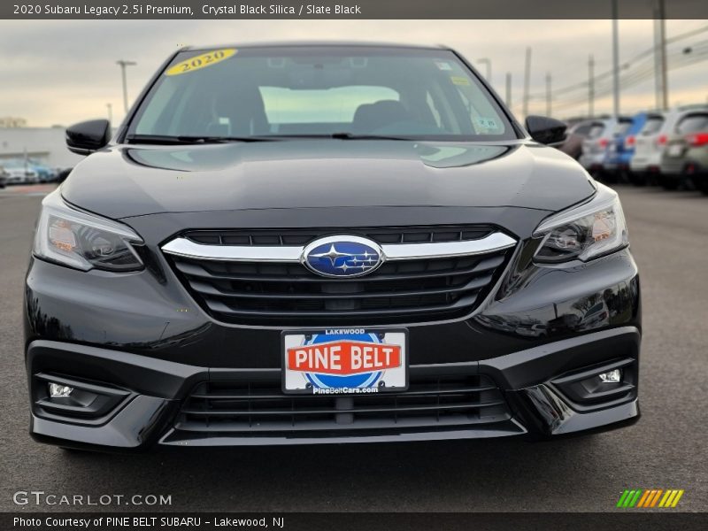 Crystal Black Silica / Slate Black 2020 Subaru Legacy 2.5i Premium