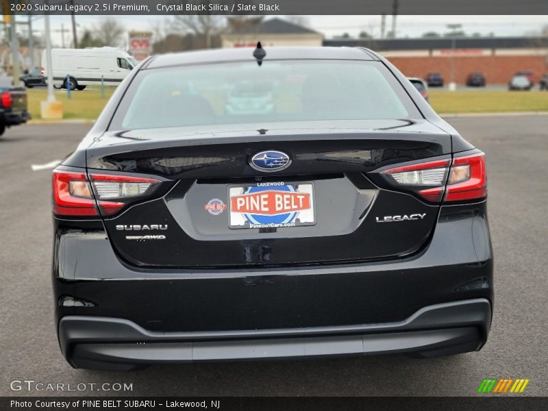 Crystal Black Silica / Slate Black 2020 Subaru Legacy 2.5i Premium