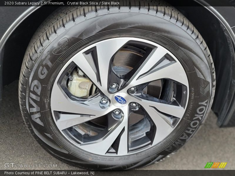 Crystal Black Silica / Slate Black 2020 Subaru Legacy 2.5i Premium