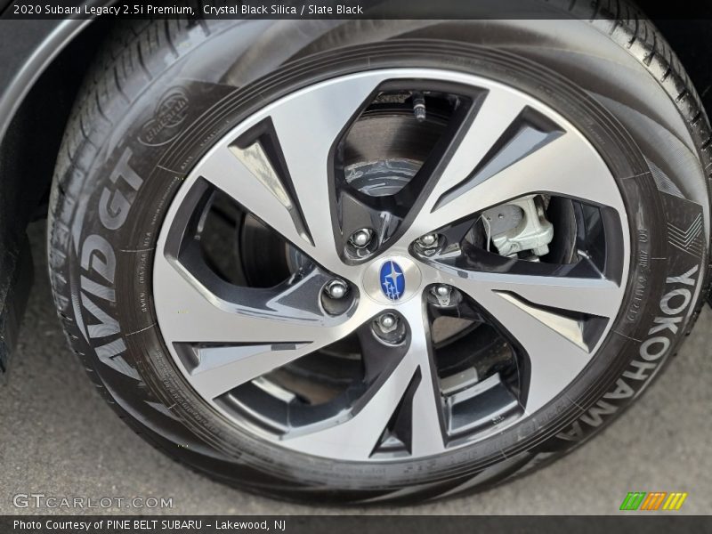 Crystal Black Silica / Slate Black 2020 Subaru Legacy 2.5i Premium