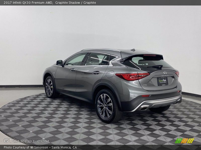 Graphite Shadow / Graphite 2017 Infiniti QX30 Premium AWD