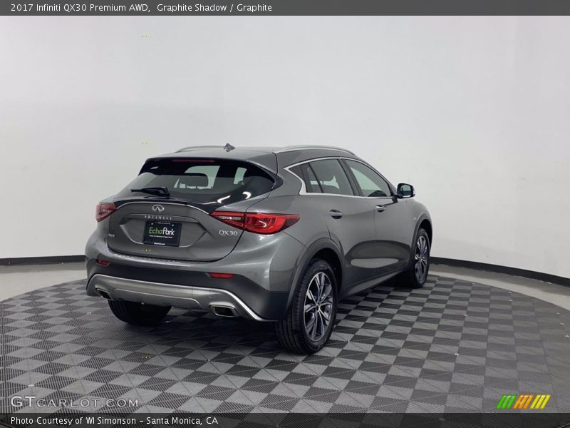 Graphite Shadow / Graphite 2017 Infiniti QX30 Premium AWD