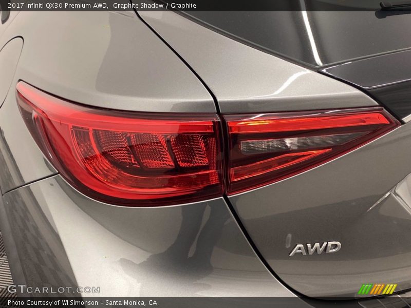 Graphite Shadow / Graphite 2017 Infiniti QX30 Premium AWD