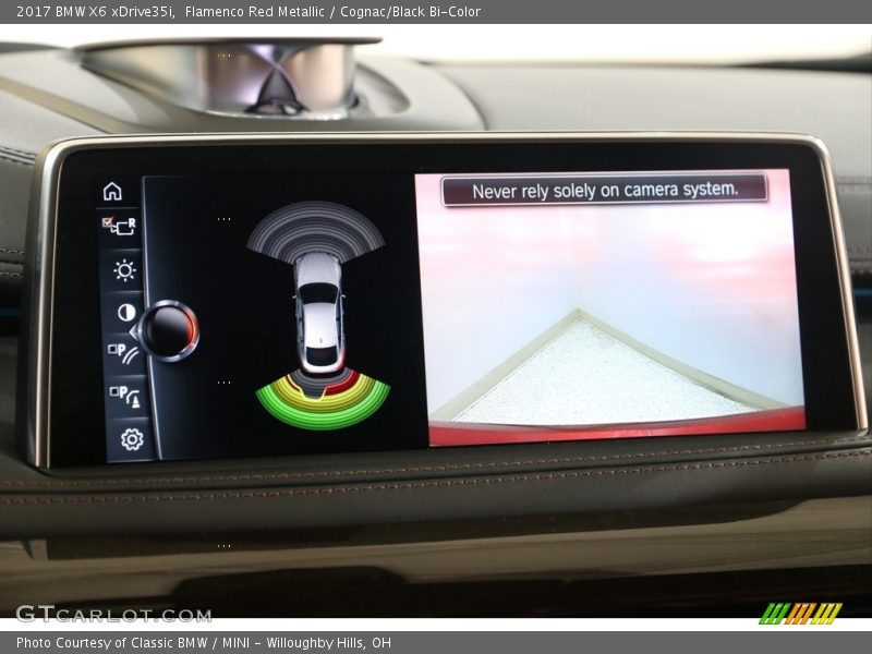 Flamenco Red Metallic / Cognac/Black Bi-Color 2017 BMW X6 xDrive35i