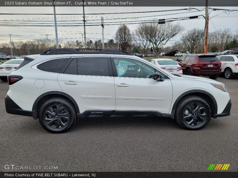 Crystal White Pearl / Gray StarTex 2020 Subaru Outback Onyx Edition XT