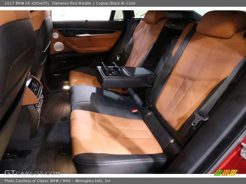 Flamenco Red Metallic / Cognac/Black Bi-Color 2017 BMW X6 xDrive35i