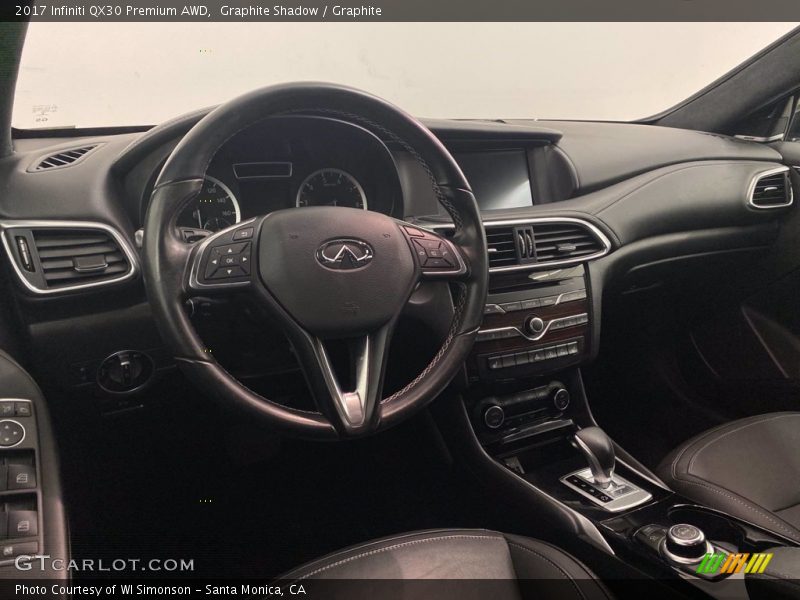 Front Seat of 2017 QX30 Premium AWD