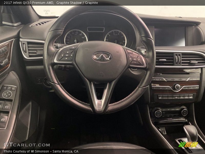 2017 QX30 Premium AWD Steering Wheel