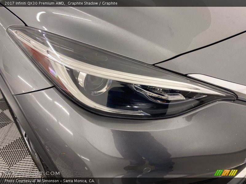 Graphite Shadow / Graphite 2017 Infiniti QX30 Premium AWD