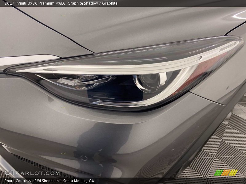 Graphite Shadow / Graphite 2017 Infiniti QX30 Premium AWD