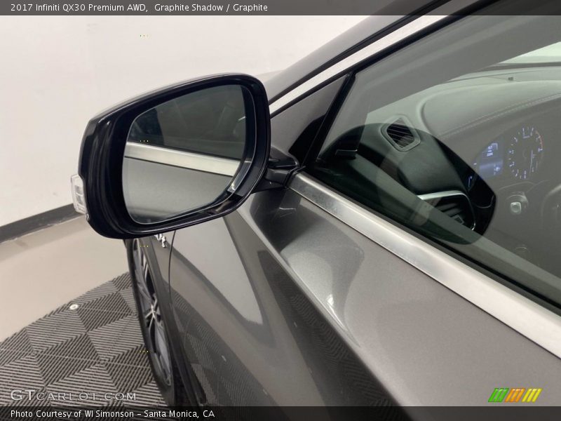 Graphite Shadow / Graphite 2017 Infiniti QX30 Premium AWD