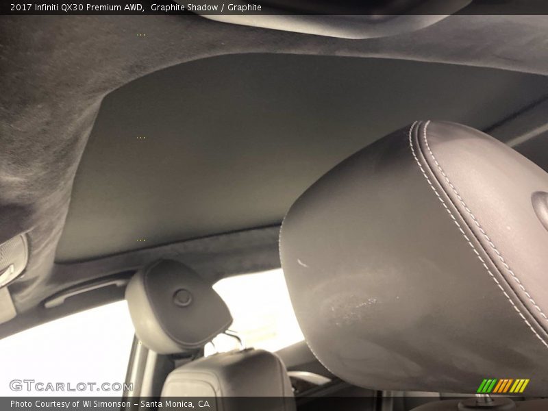Graphite Shadow / Graphite 2017 Infiniti QX30 Premium AWD