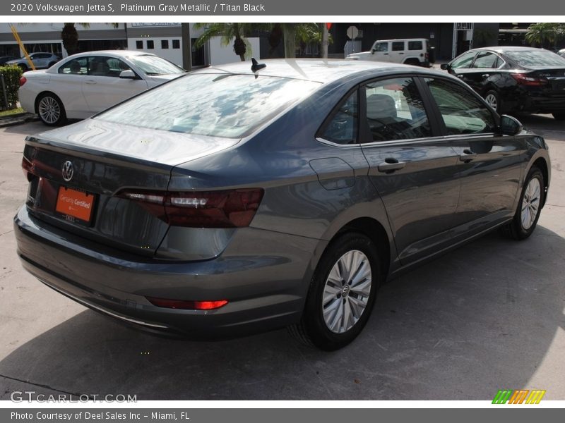 Platinum Gray Metallic / Titan Black 2020 Volkswagen Jetta S
