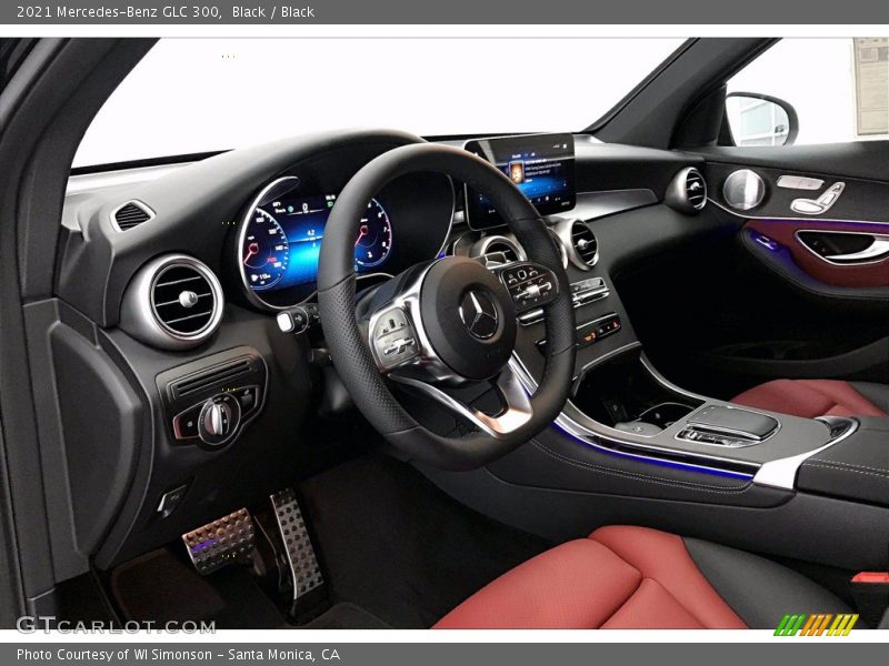 Black / Black 2021 Mercedes-Benz GLC 300