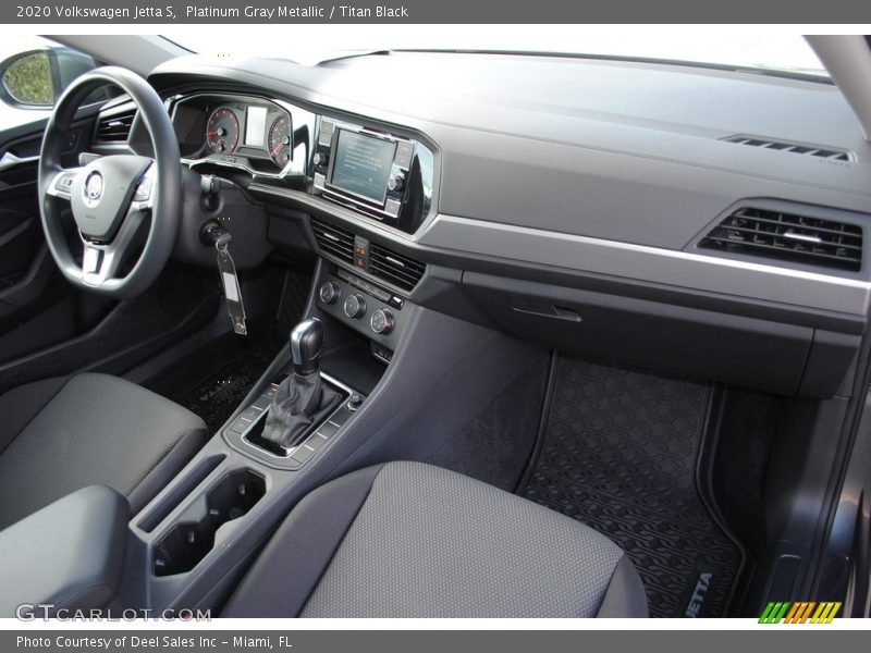 Platinum Gray Metallic / Titan Black 2020 Volkswagen Jetta S