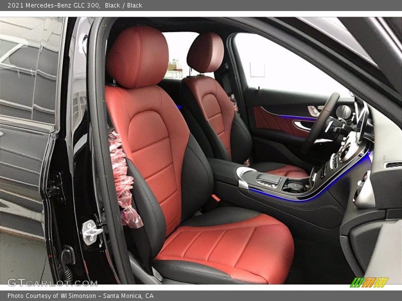 Front Seat of 2021 GLC 300