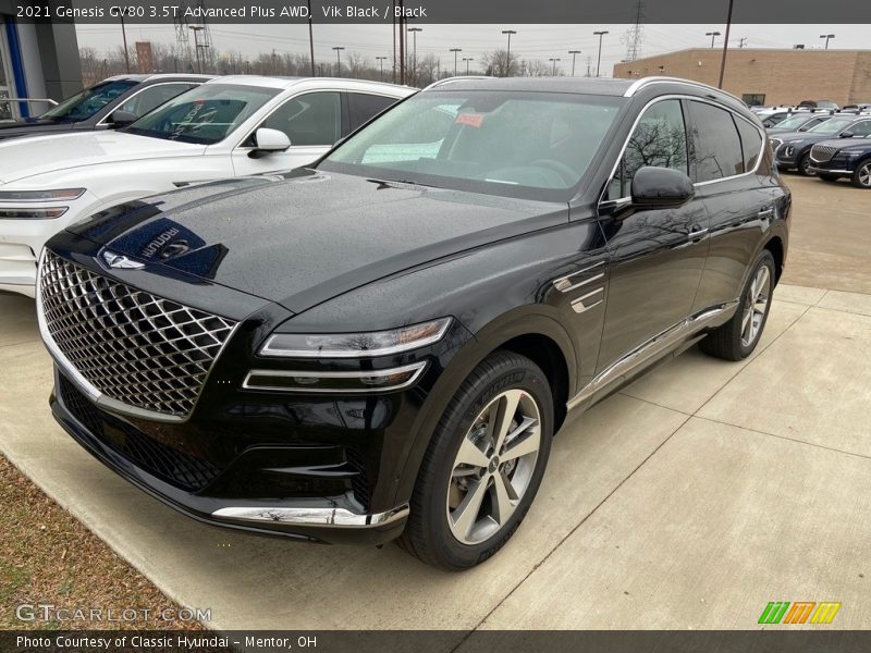 Vik Black / Black 2021 Genesis GV80 3.5T Advanced Plus AWD