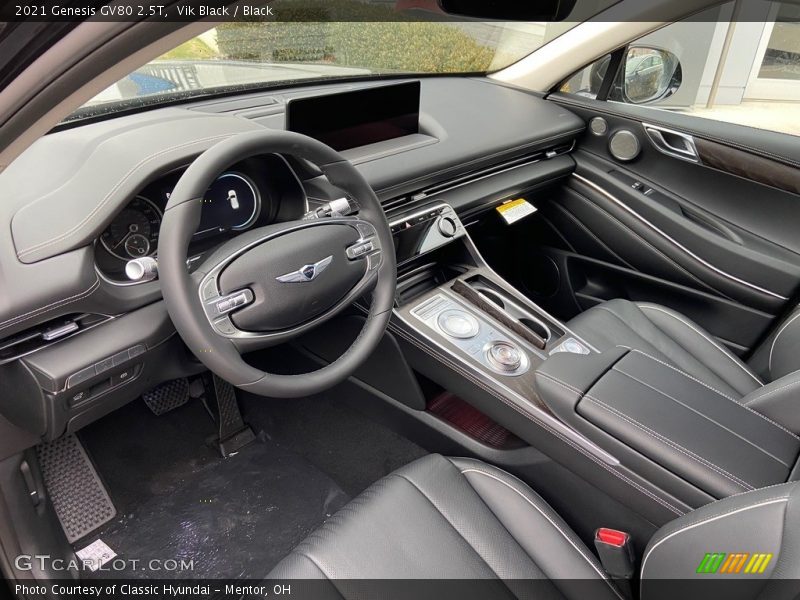  2021 GV80 2.5T Black Interior