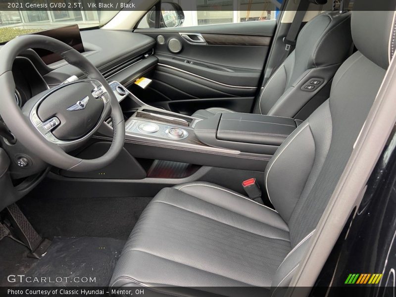 Front Seat of 2021 GV80 2.5T