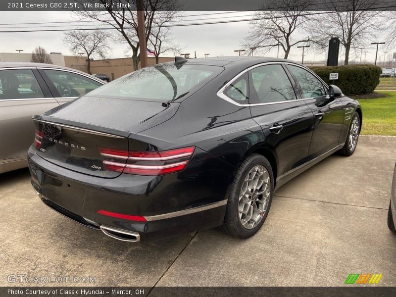 Vik Black / Black 2021 Genesis G80 2.5T