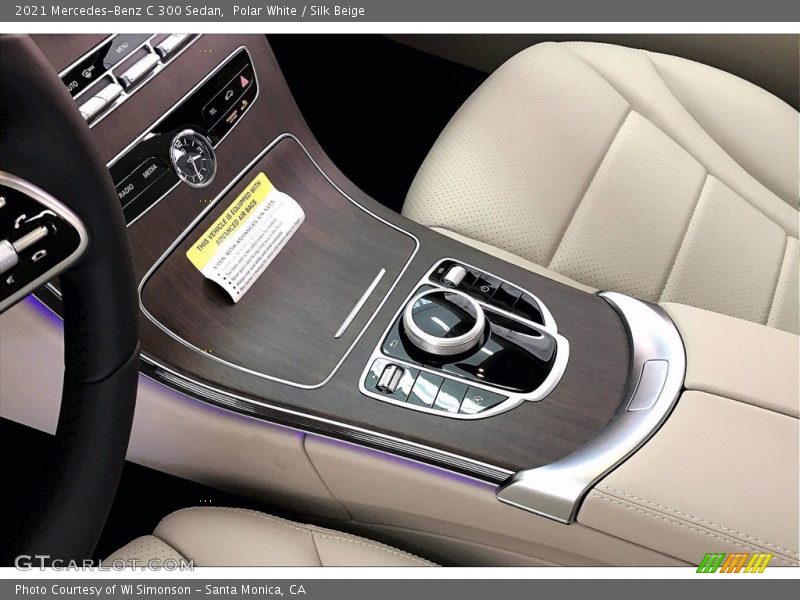 Polar White / Silk Beige 2021 Mercedes-Benz C 300 Sedan