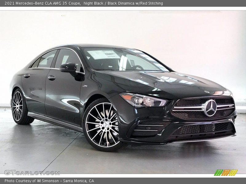 Front 3/4 View of 2021 CLA AMG 35 Coupe