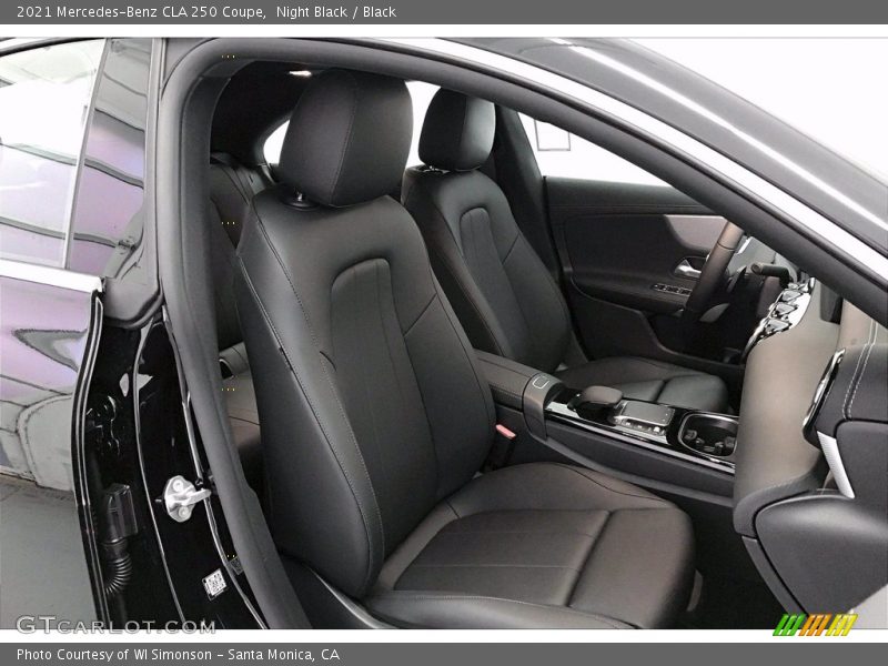Night Black / Black 2021 Mercedes-Benz CLA 250 Coupe