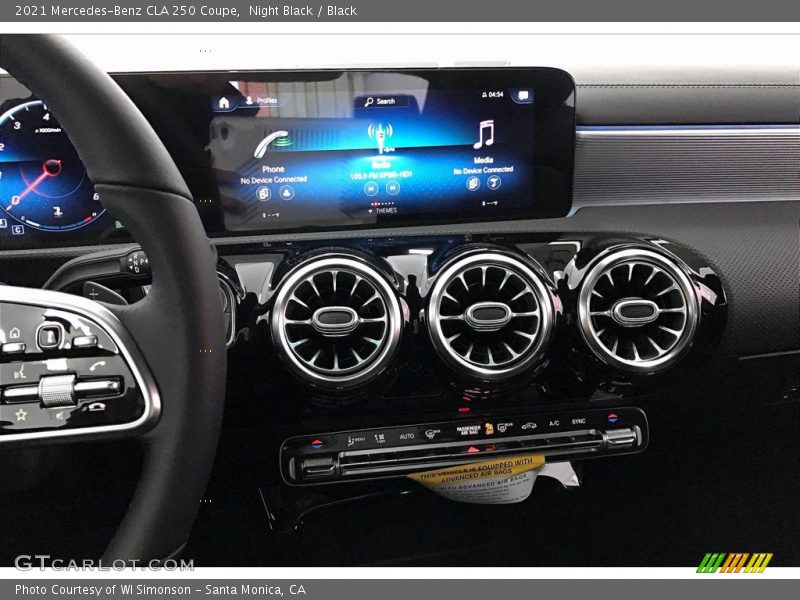 Night Black / Black 2021 Mercedes-Benz CLA 250 Coupe