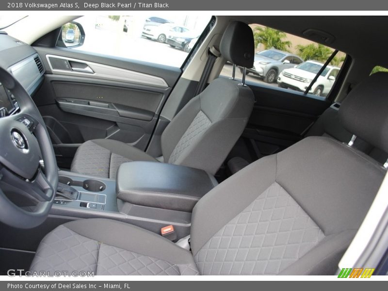 Front Seat of 2018 Atlas S