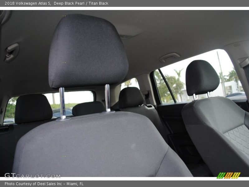 Deep Black Pearl / Titan Black 2018 Volkswagen Atlas S