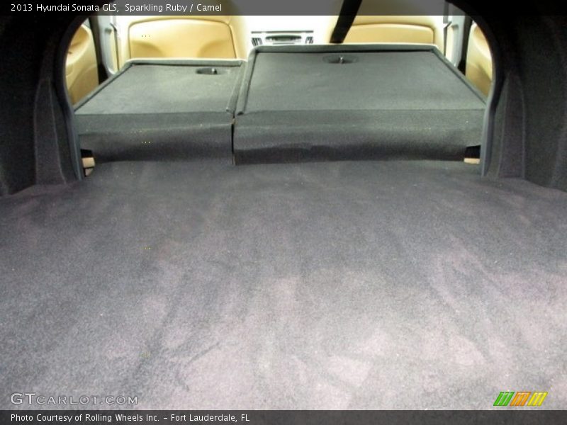 Sparkling Ruby / Camel 2013 Hyundai Sonata GLS