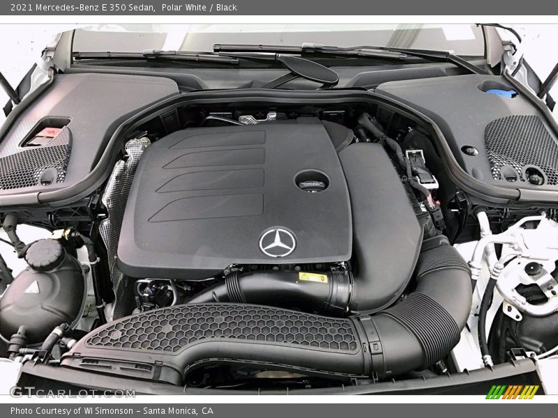 Polar White / Black 2021 Mercedes-Benz E 350 Sedan
