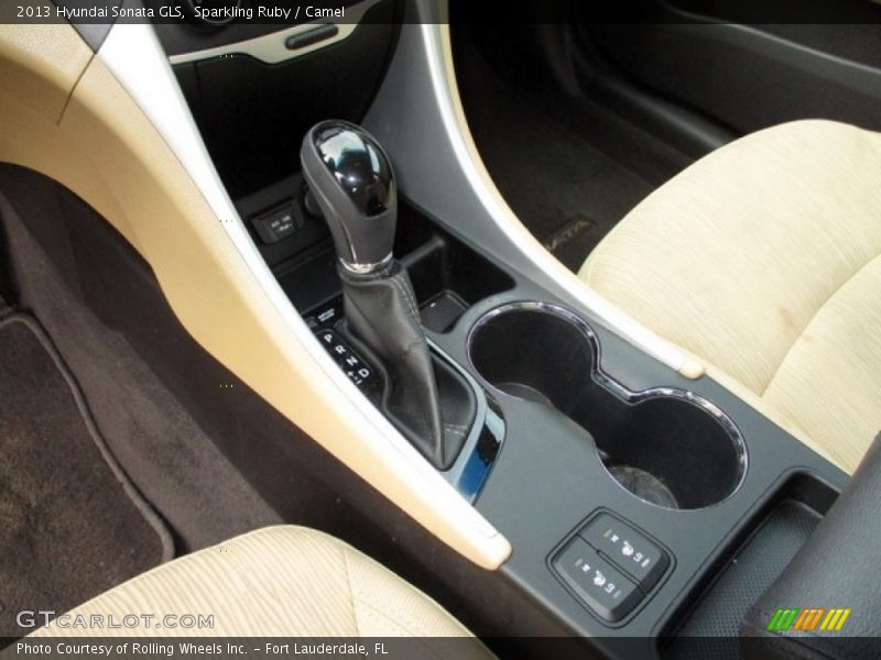 Sparkling Ruby / Camel 2013 Hyundai Sonata GLS